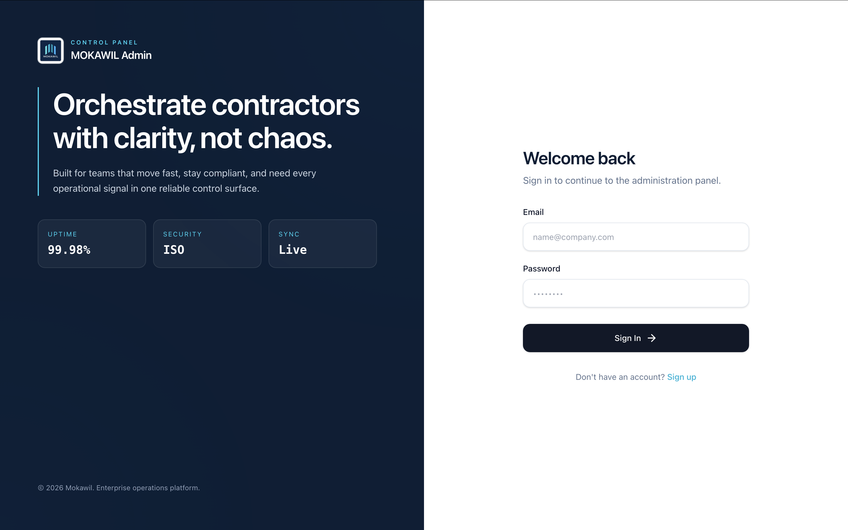 Mokawil — Freelance Marketplace Platform